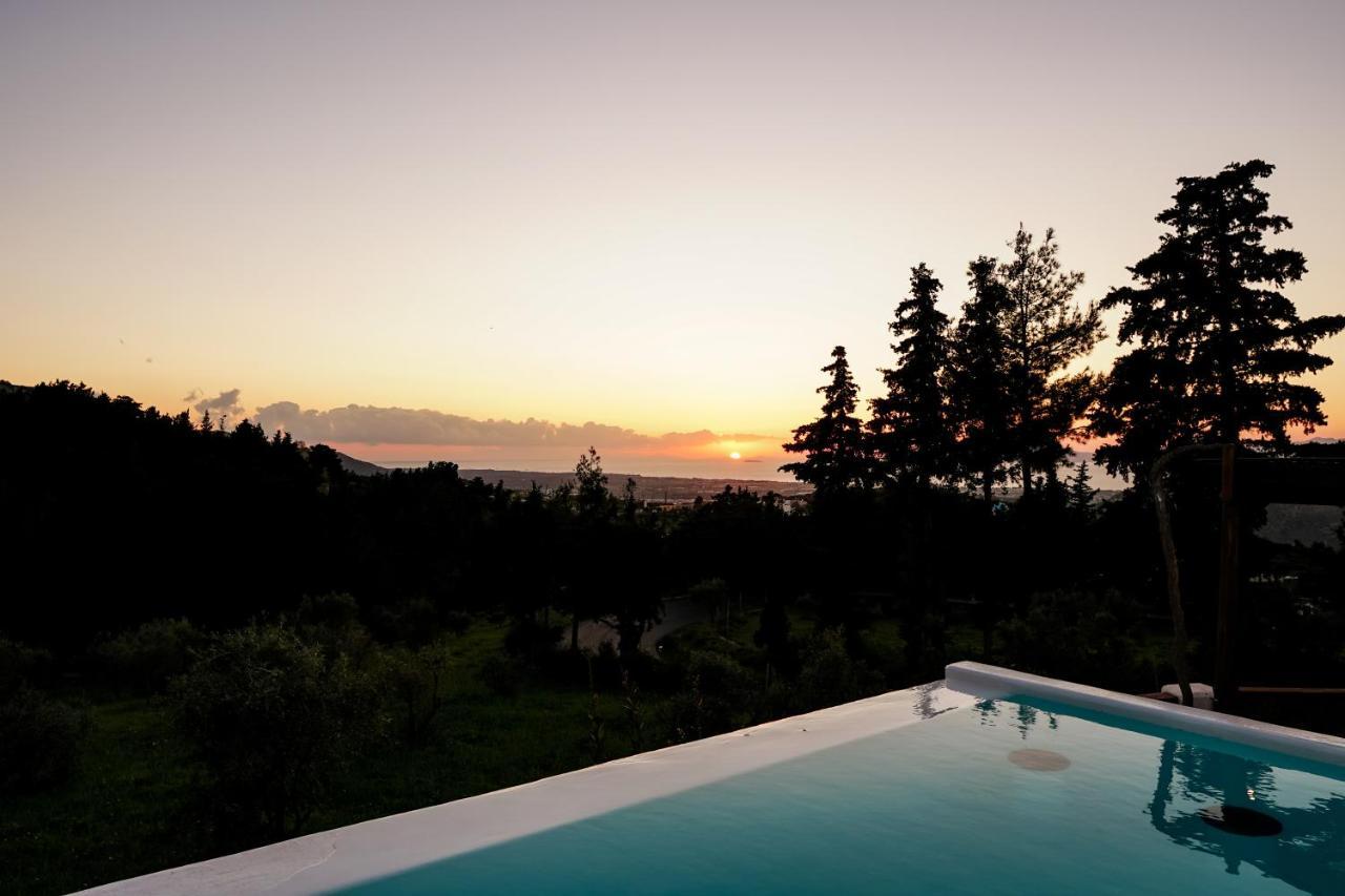Tramonto Villa Lagoudi Zia المظهر الخارجي الصورة